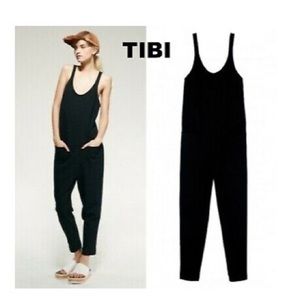 Tibi Oil Slick Jumpsuit